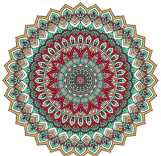 名族风  太阳花图片