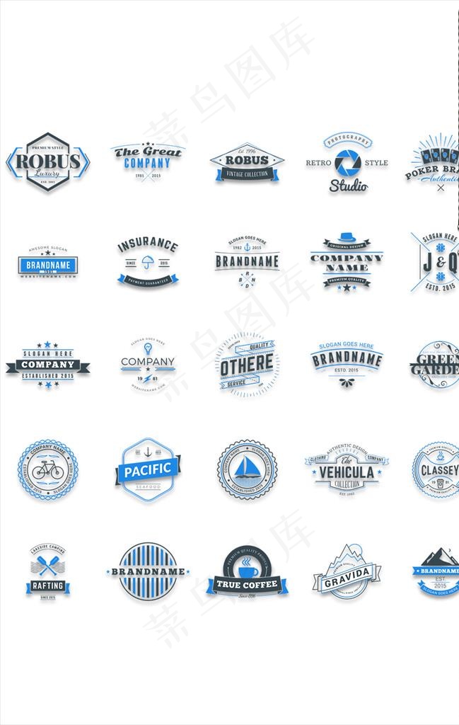 LOGO设计图片cdr矢量模版下载