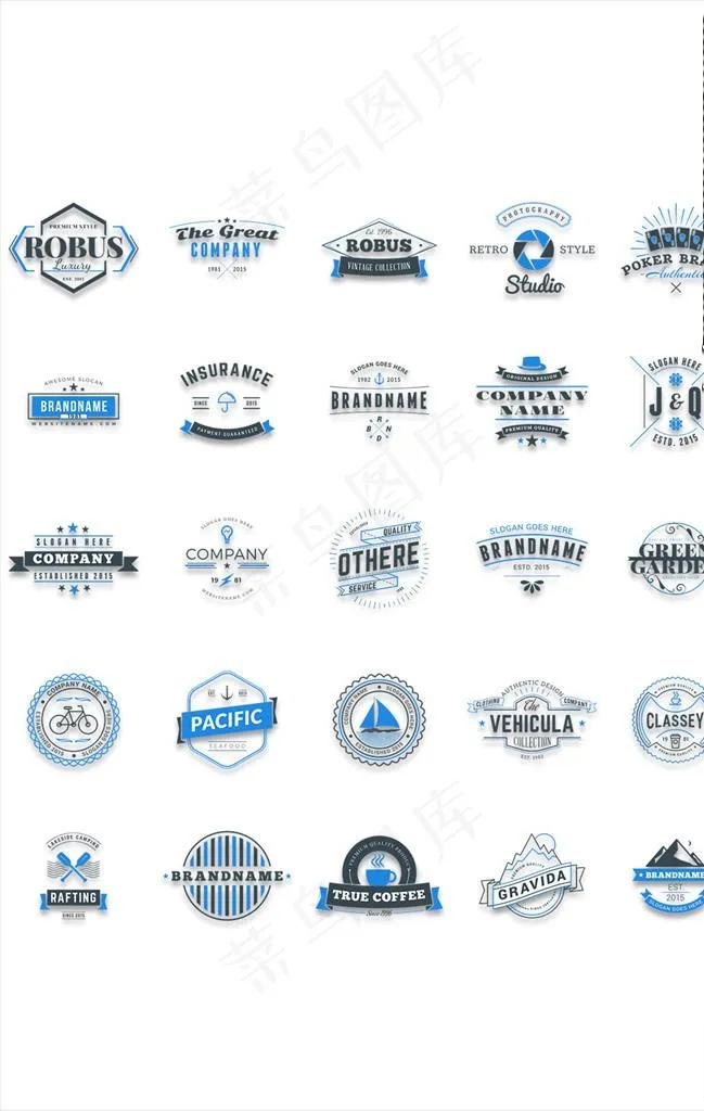 LOGO设计图片cdr矢量模版下载