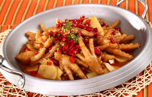 姜辣凤爪图片