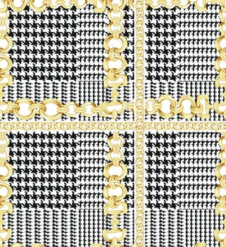 链条千鸟格图片