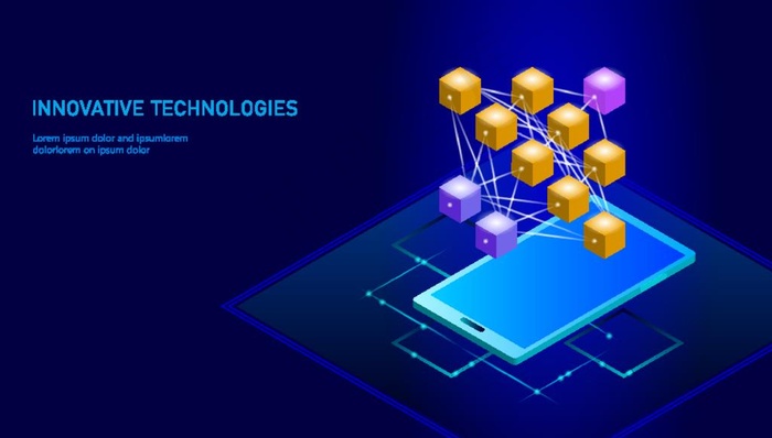 科技感信息技术图案图片