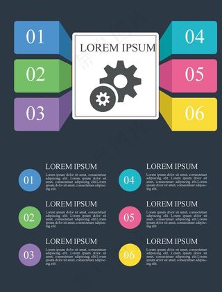 数据图表元素图片