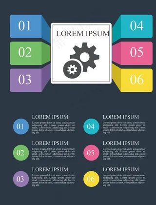 数据图表元素图片