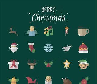 可爱圣诞图标图片