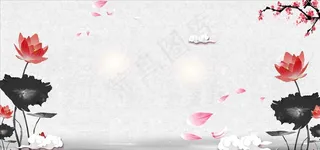 中国风廉政背景图片