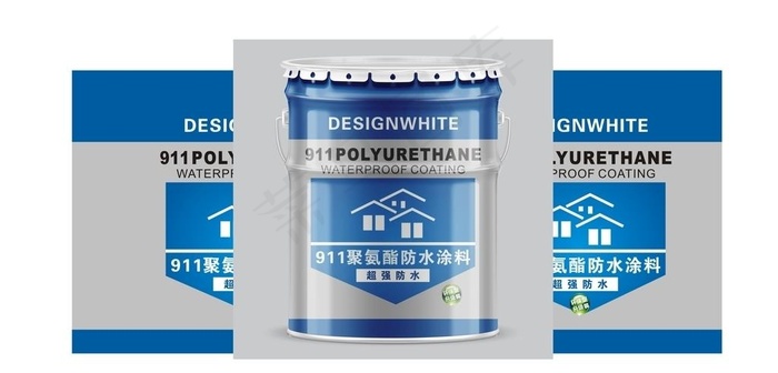 油漆涂料桶包装设计图片