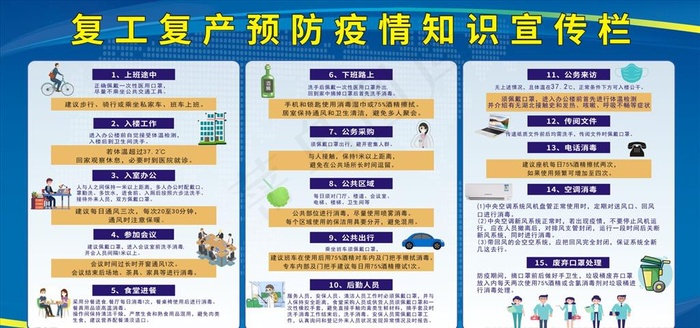 防控疫情图片cdr矢量模版下载