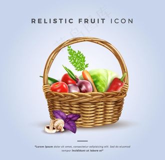 蔬菜篮子图片
