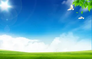 蓝天白云背景图片
