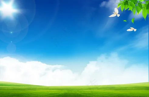 蓝天白云背景图片 蓝天白云背景图片