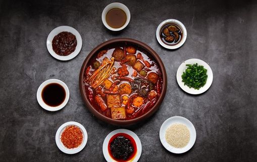火锅调料图片