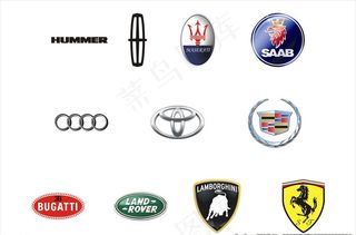 三维汽车车标图片