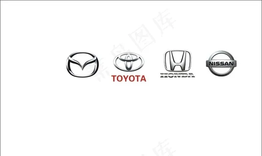 丰田本田日产马自达logo图片