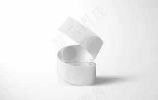 圆卷贴纸样机集图片