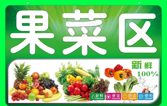果菜区图片