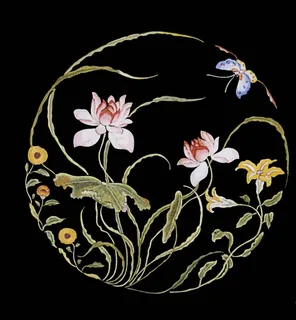 刺绣 绣花 茉莉花 桃花 梨花图片 刺绣 绣花 茉莉花 桃花 梨花图片