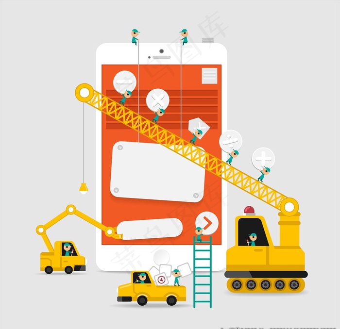 建筑工程背景图片