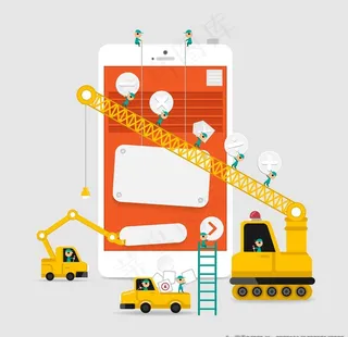 建筑工程背景图片