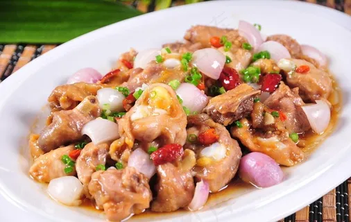 红葱头蒸滑鸡图片 红葱头蒸滑鸡图片