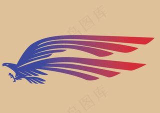 鹰矢量图片