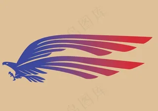 鹰矢量图片