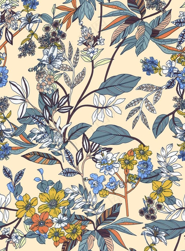 大牌 矢量   数码 印花 回图片