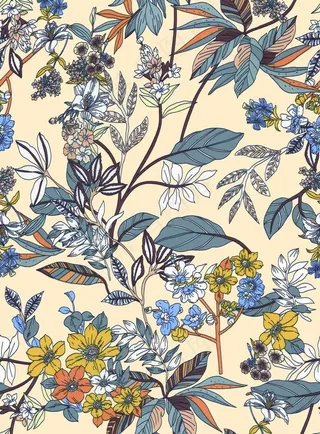 大牌 矢量   数码 印花 回图片