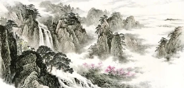 水墨山水图片