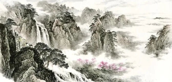 水墨山水图片 水墨山水图片