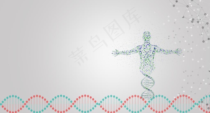 DNA基因分子图片