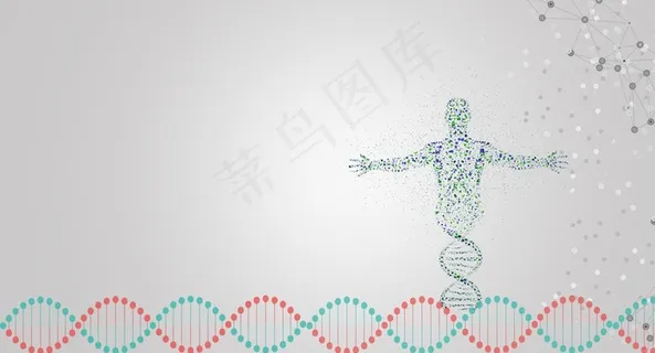 DNA基因分子图片