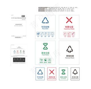 垃圾分类新国标标识图片