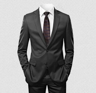 西装人物合成海报素材图片