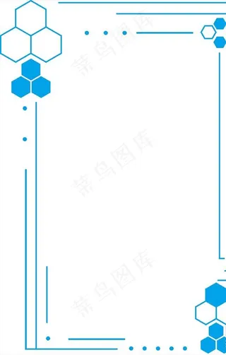竖向科技边框图片