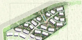 房地产景观彩平图图片