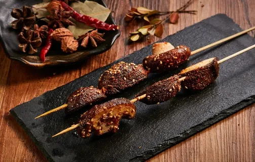烤香菇图片 烤香菇图片