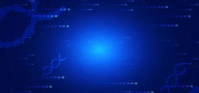 蓝色渐变编码科技螺旋背景图片psd模版下载