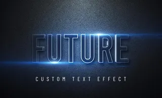 字体样式 未来科幻效果图片