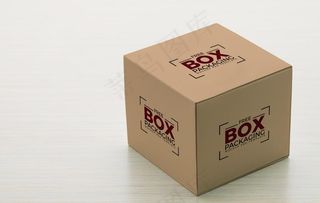 包装盒子展示效果图图片