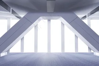 企业大楼建筑内部背景素材图片