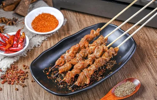 烤鸡胗图片 烤鸡胗图片