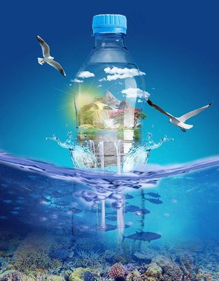 矿泉水广告图片