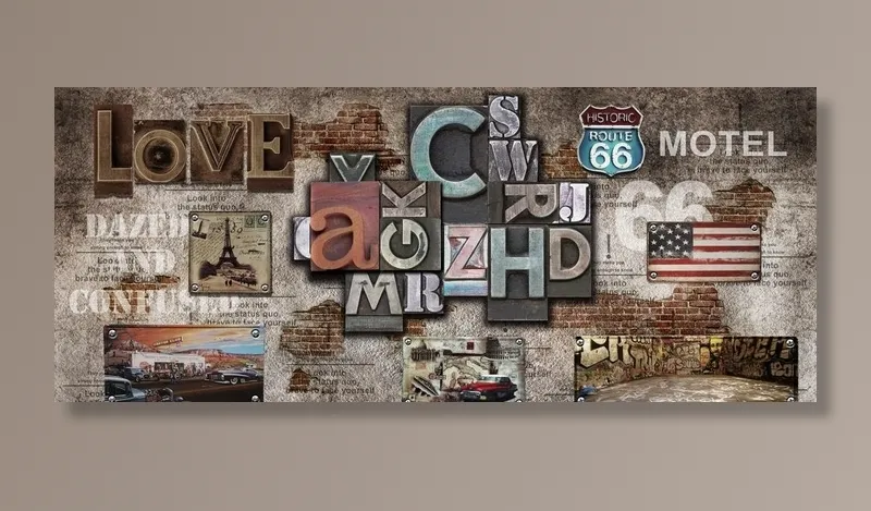 工装背景墙图片