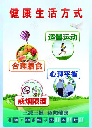 健康生活方式图片