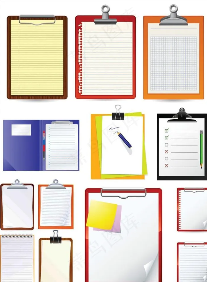 矢量笔记本图片eps,ai矢量模版下载
