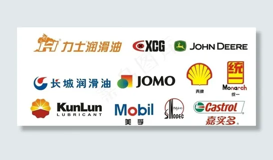 长城  壳牌   昆仑润滑油标图片