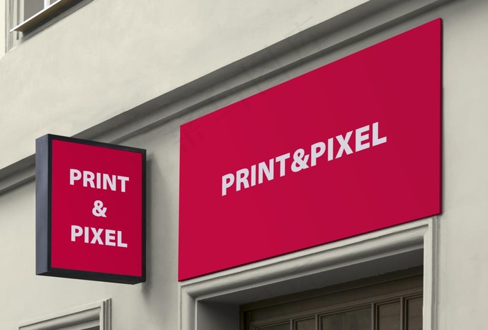 广告牌样机图片