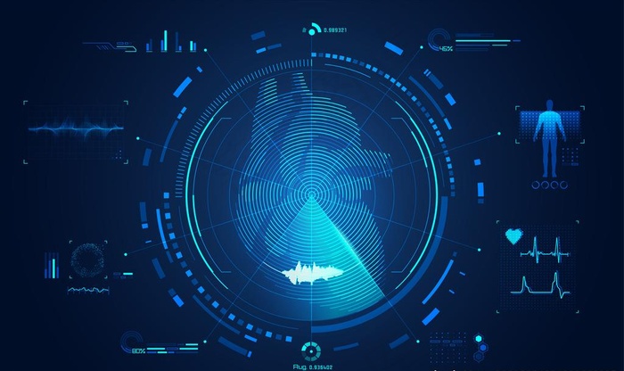 科技心电图图片