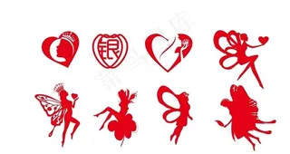 矢量美女皇冠王冠花仙子多种图片